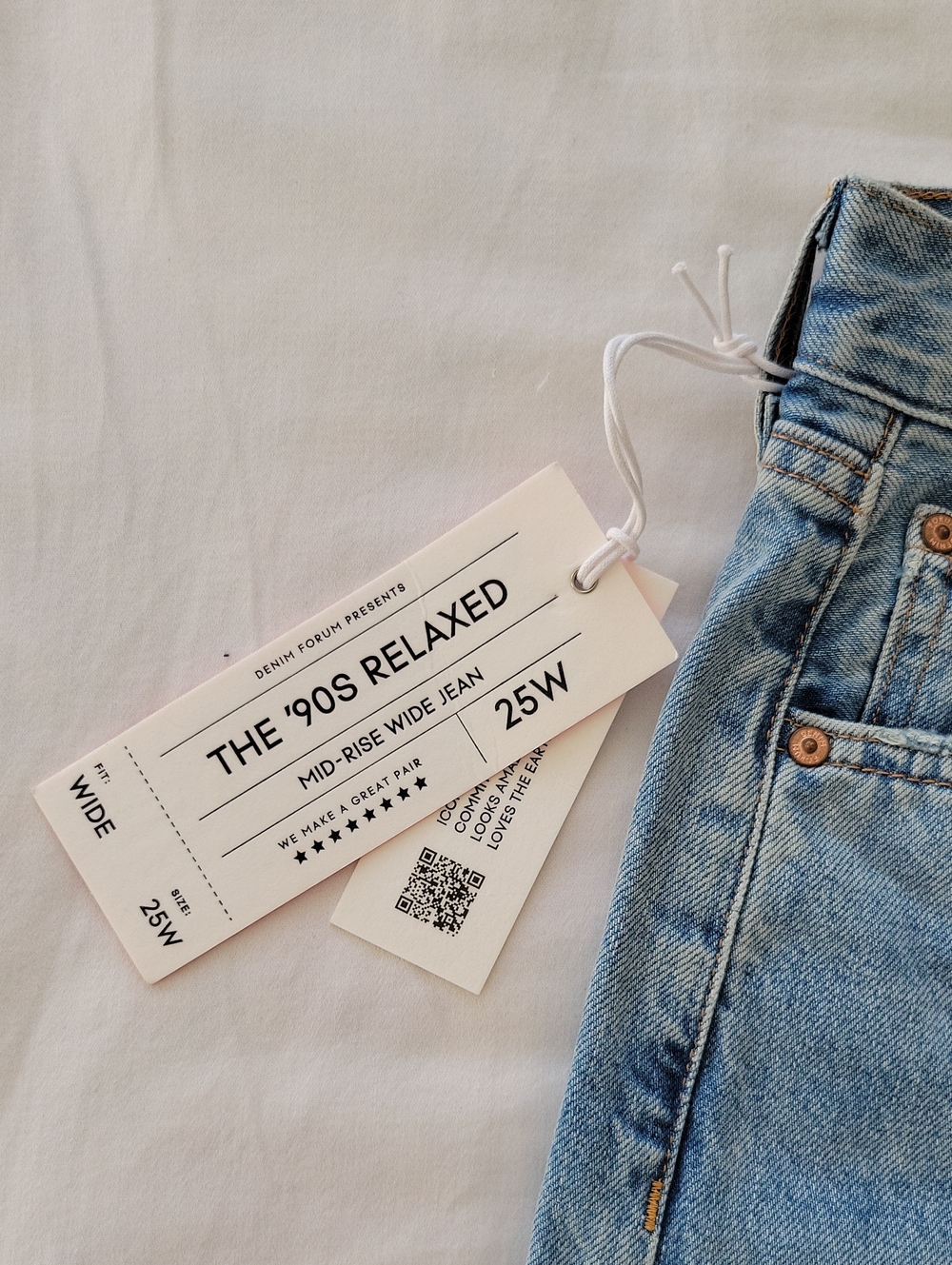 New Denim Forum The 90s Relaxed Mid-rise Wide Jeans - Picture 11 of 16